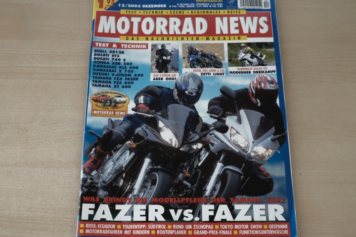 Motorrad News 12/2003